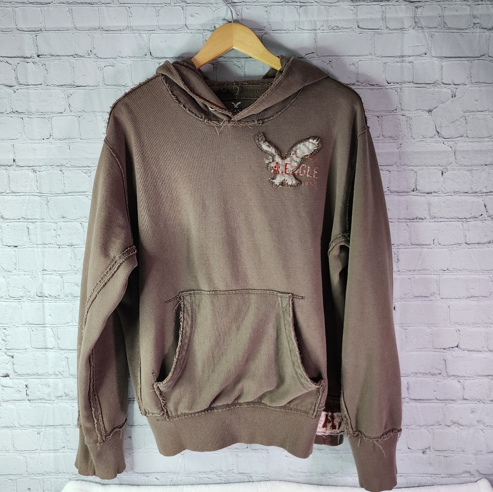 American Eagle distressed hoodie